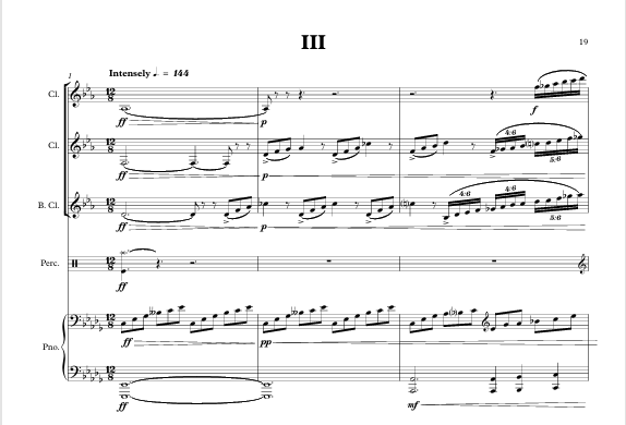 Shadowy Lightscapes (Score)