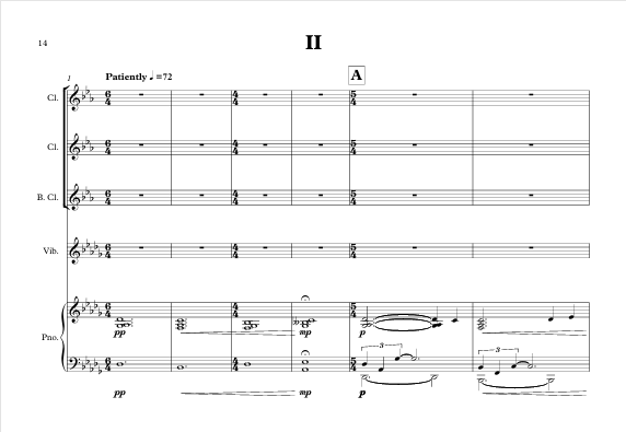 Shadowy Lightscapes (Score)