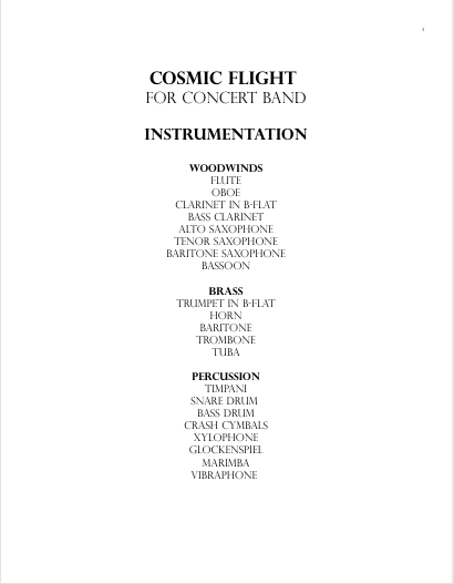 Cosmic Flight (Digital Download)